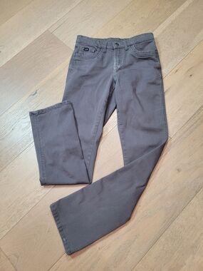 Kuhl Jeans Women's sz 4 Kontour Form Grey Low Rise Straight Leg Jeans